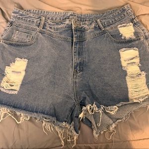 Jean shorts